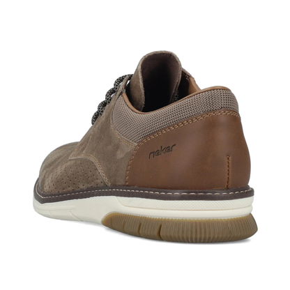 Rieker Men's Lace Up Suede Leather 14425