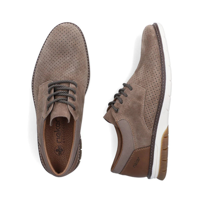 Rieker Men's Lace Up Suede Leather 14425