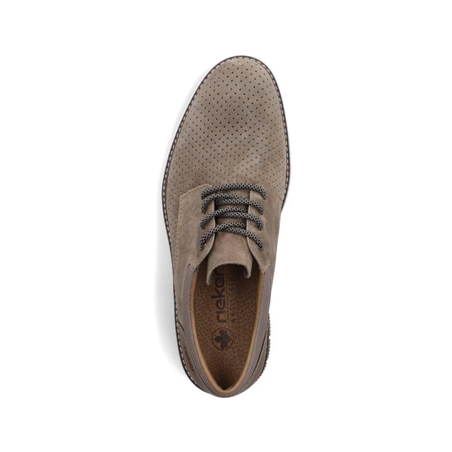 Rieker Men's Lace Up Suede Leather 14425