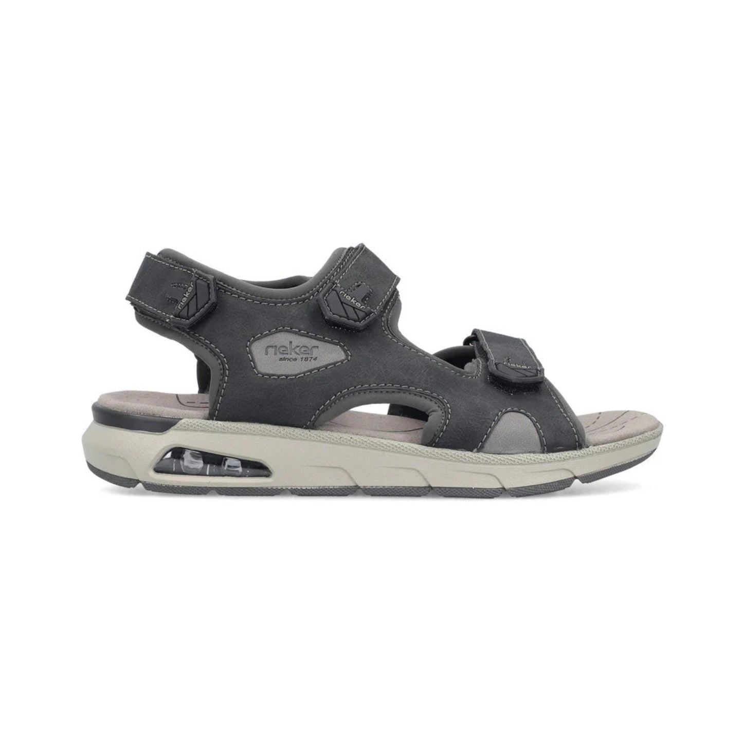 Rieker Men's Walking Sandal Velcro 29151