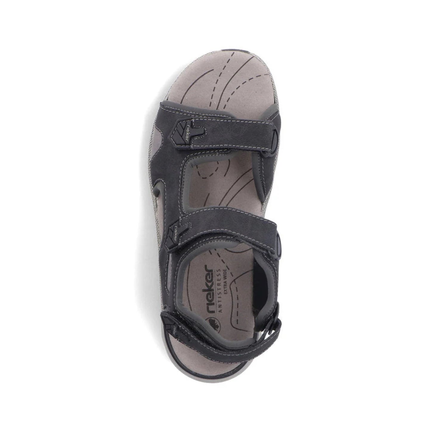 Rieker Men's Walking Sandal Velcro 29151