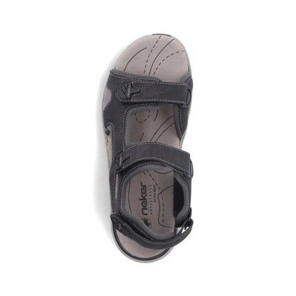 Rieker Men's Walking Sandal Velcro 29151