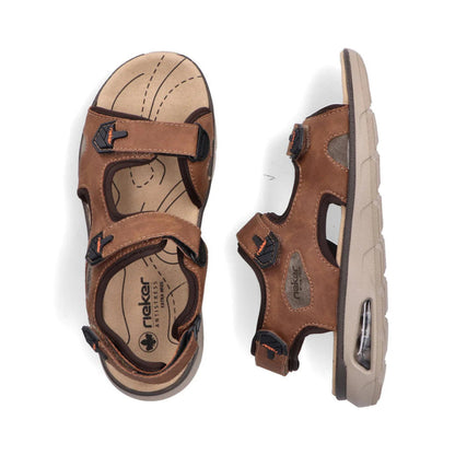 Rieker Men's Walking Sandal Velcro 29151