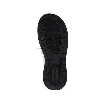 Rieker Lace Up Runner White Multi 44562-80
