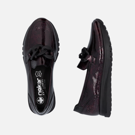 Rieker Classic Patent Loafer 49051