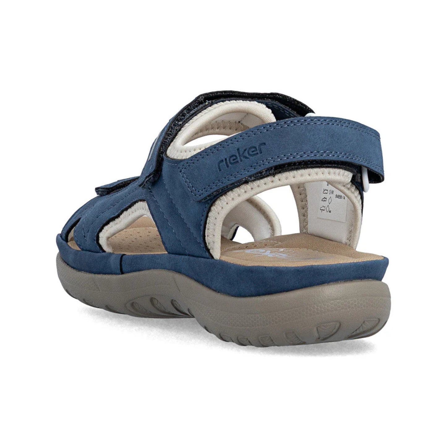 Rieker Ladies Walking Sandal Blue 64856-14