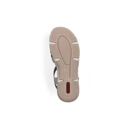 Rieker Women's Sandal Beige 66201-62