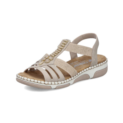 Rieker Women's Sandal Beige 66201-62