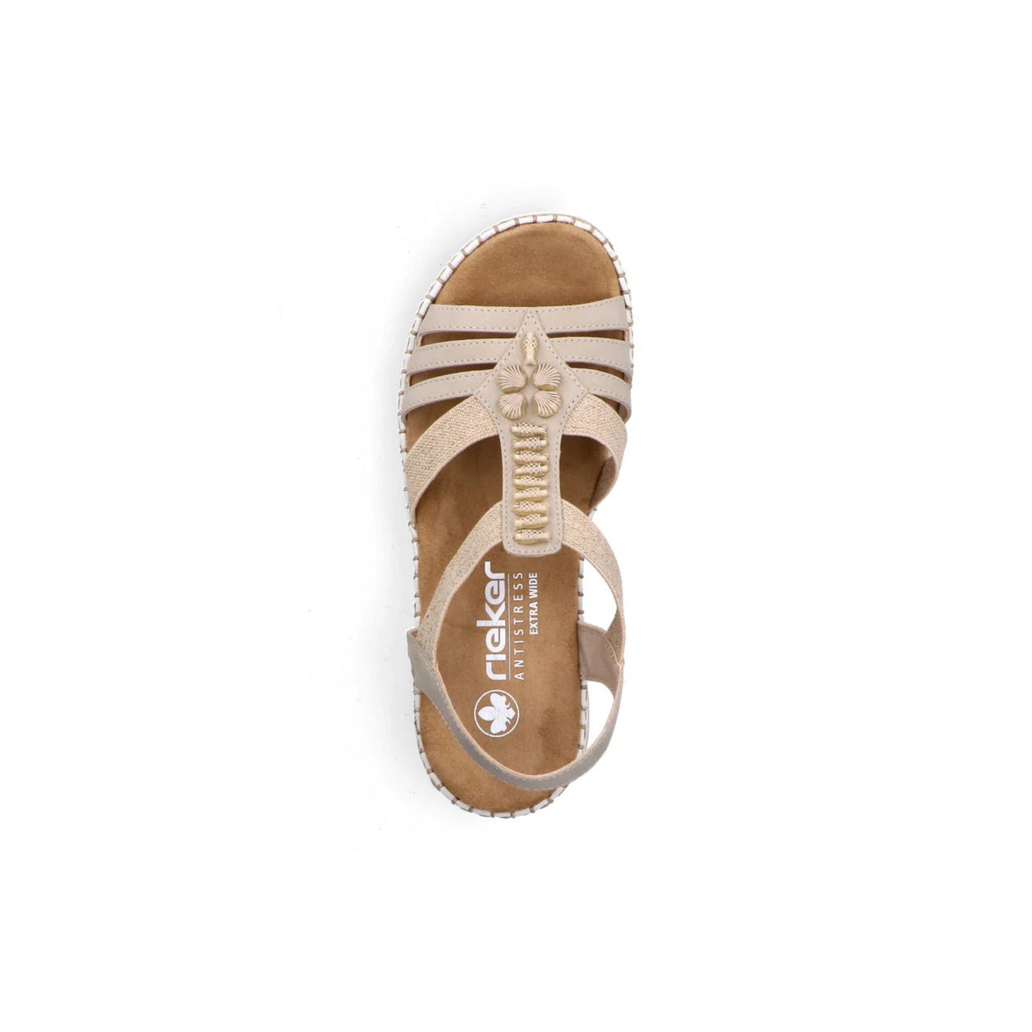 Rieker Women's Sandal Beige 66201-62