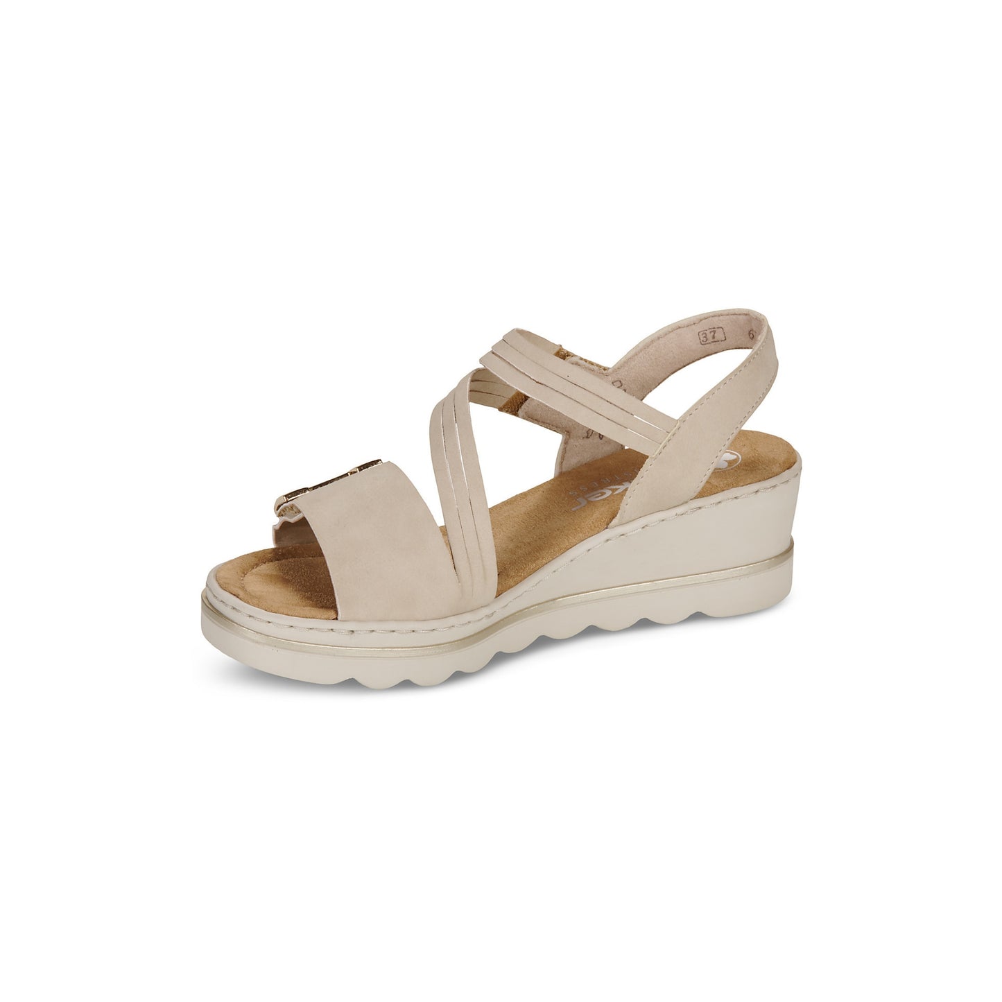Rieker Wedge Sandal Velcro 67410