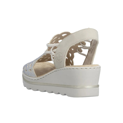 Rieker Wedge Sandal Sparkle Glam 67465