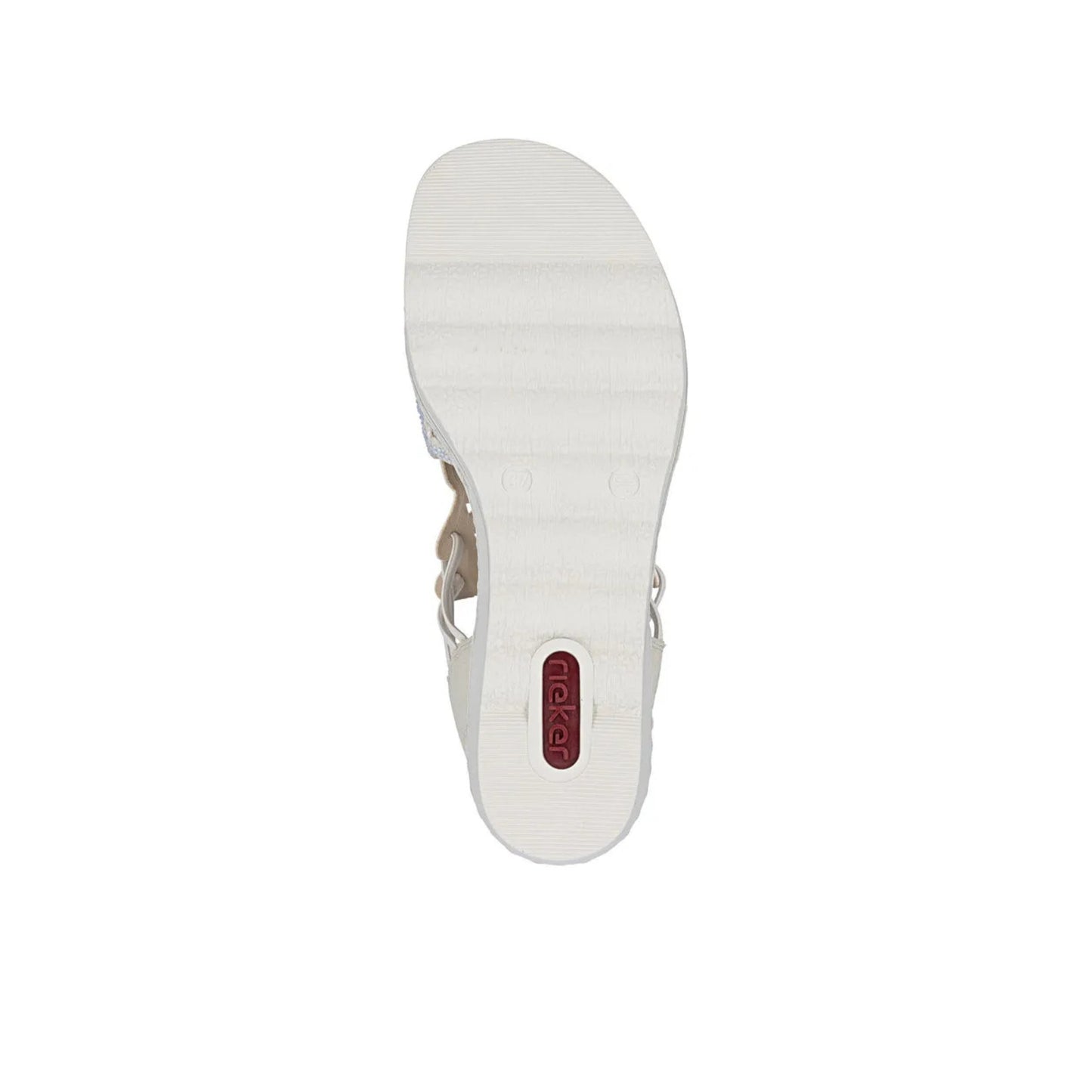 Rieker Wedge Sandal Sparkle Glam 67465