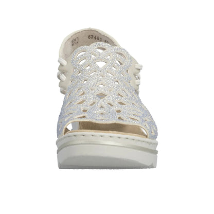 Rieker Wedge Sandal Sparkle Glam 67465