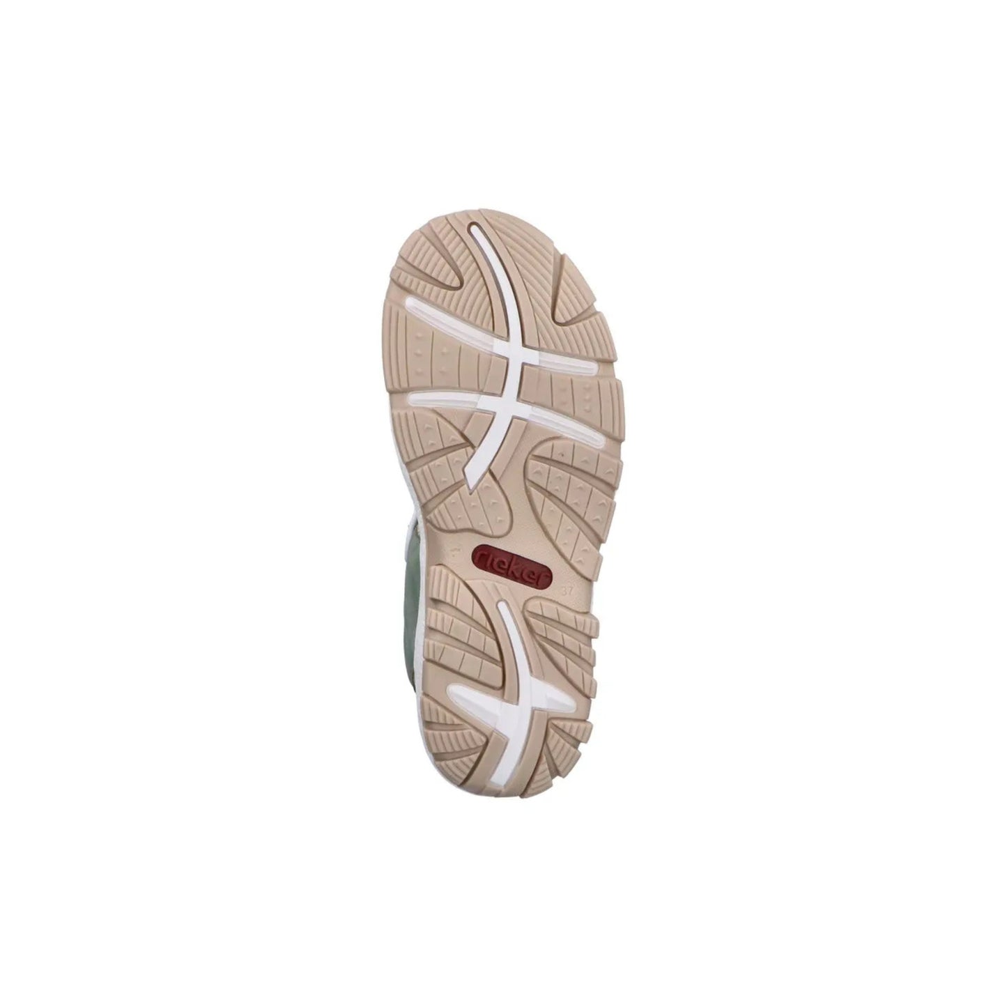 Rieker Ladies Walking Sandal Velcro Straps 68866