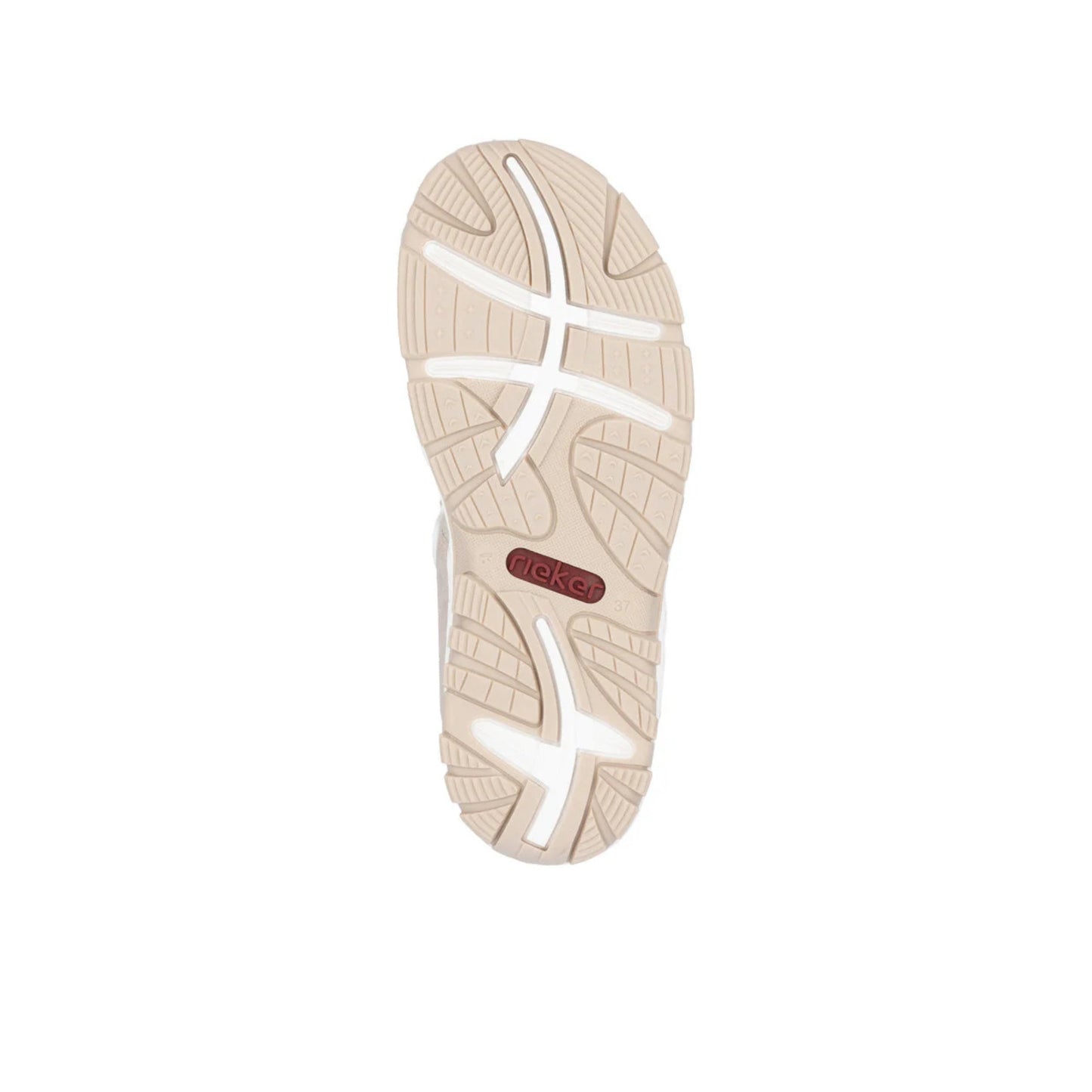 Rieker Ladies Walking Sandal Velcro Straps 68866