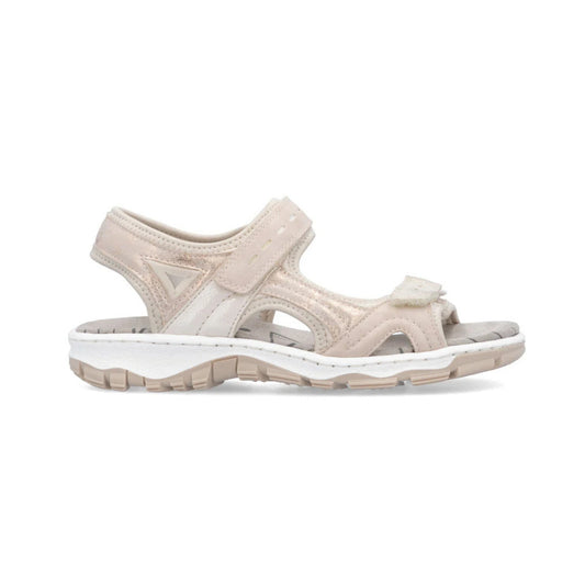 Rieker Ladies Walking Sandal Velcro Straps 68866