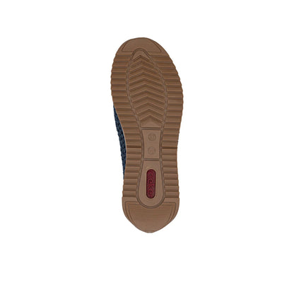 Rieker Ladies Loafer Wide Fit Navy N1254-14