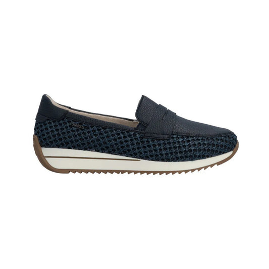Rieker Ladies Loafer Wide Fit Navy N1254-14