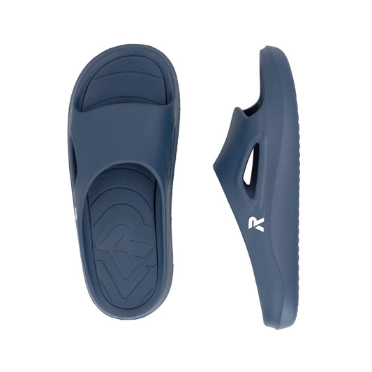 Rieker Mule Slider Sandal Navy U3450