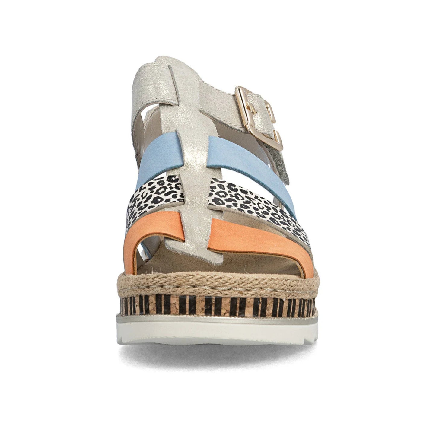 Rieker Sandal Gladiator Platform Sole V7904