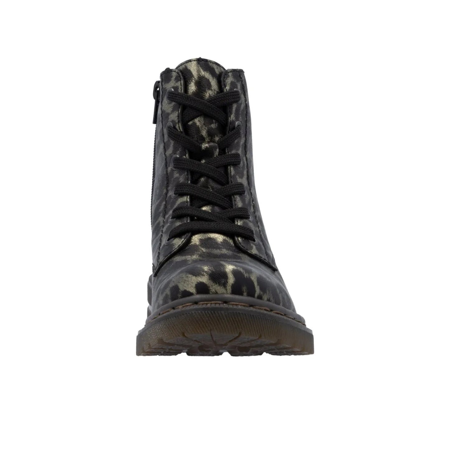 Rieker Laced Ankle Boot Leopard 78240