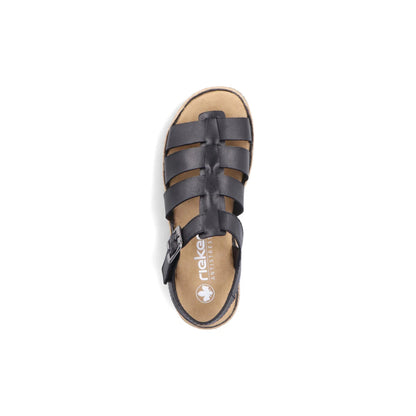 Rieker Sandal Gladiator Platform Sole V7904