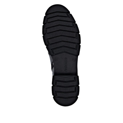 Remonte Tex Lace Up Biker Boot Black D2S73-00
