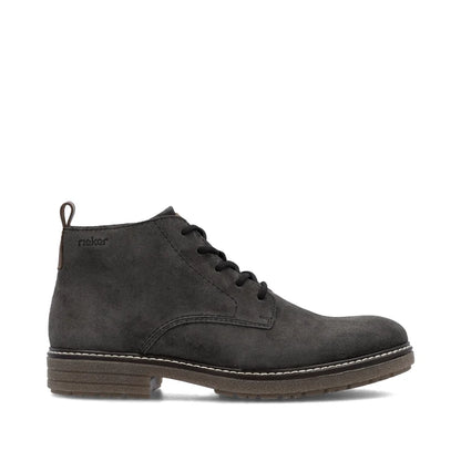 Rieker Men's Smart Casual Lace Up Boot with Zipper 33106-45