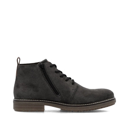 Rieker Men's Smart Casual Lace Up Boot with Zipper 33106-45