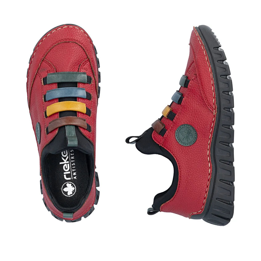 Rieker 57550-33 Ladies Flat Shoe