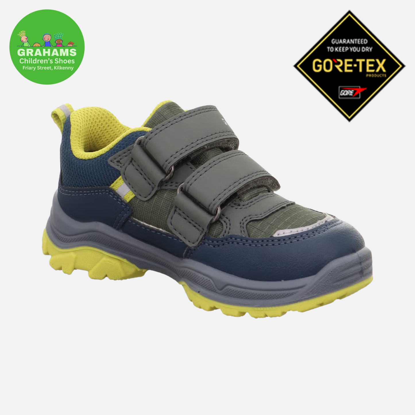 Superfit Jupiter Waterproof Blue Green Boys Runner 000052