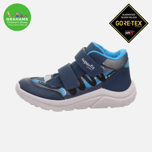 Superfit Waterproof Ankle Boot Navy Blue Kicks 006106