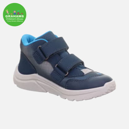Superfit Waterproof Ankle Boot Navy Blue Kicks 006106