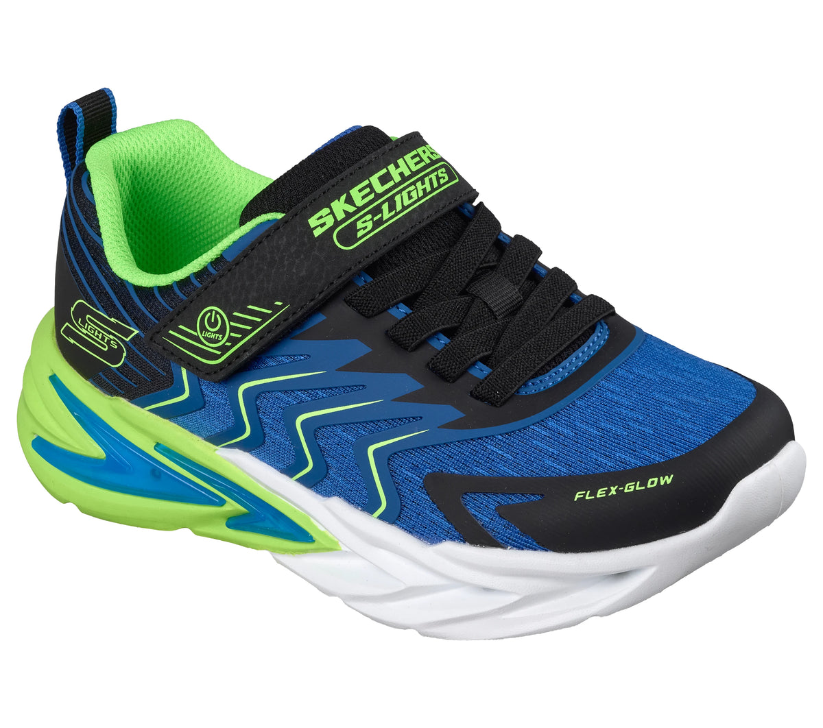 Skechers Boys Light Up Flex Glow Runners 400141LC