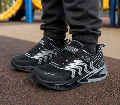 Skechers Boys Light Up Flex Glow Runners 400141LC