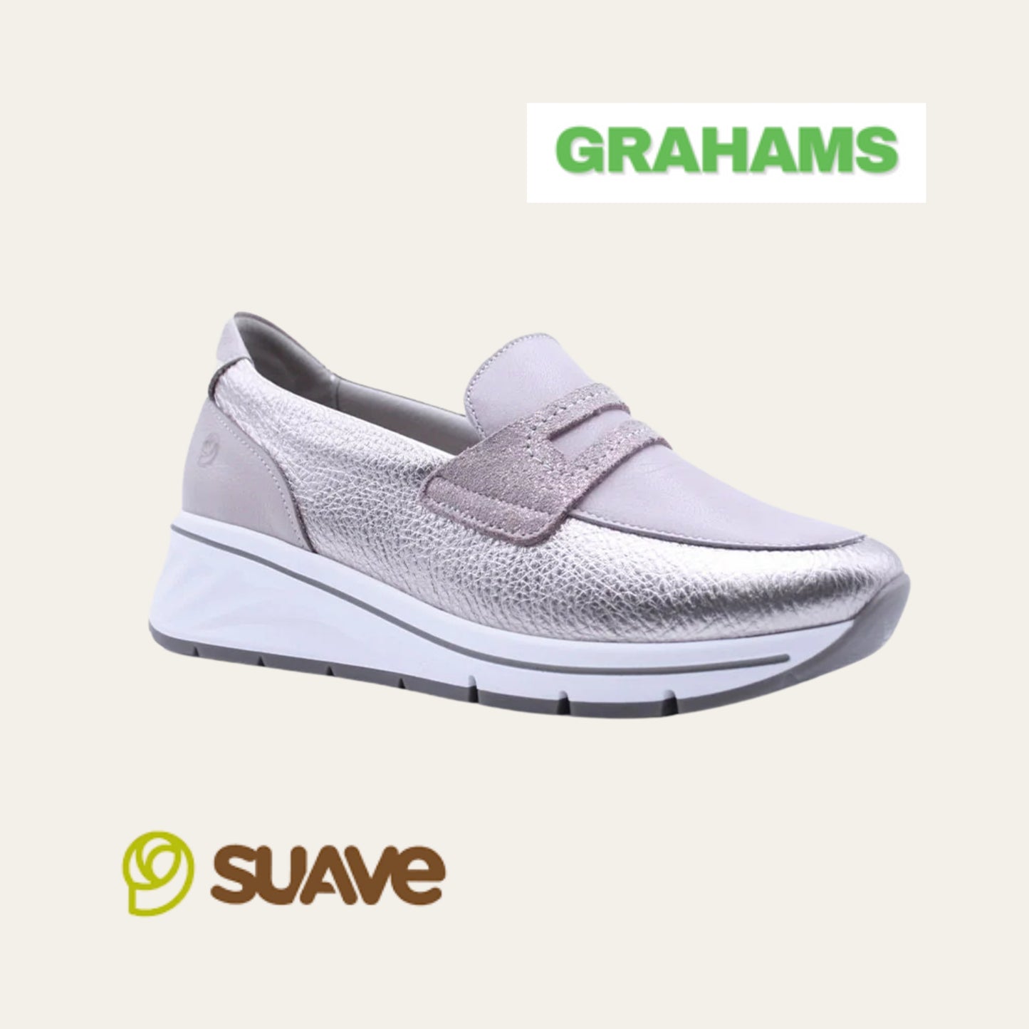 Suave Ladies Flat Shoe Como