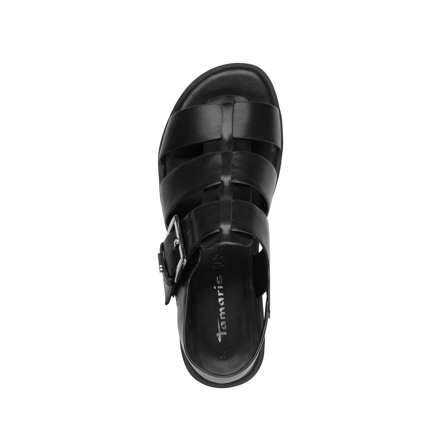 Tamaris Ladies Gladiator Sandal Black 28117-46