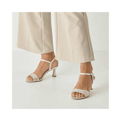 Tamaris Medium Heel Gold Sandal 28313-46