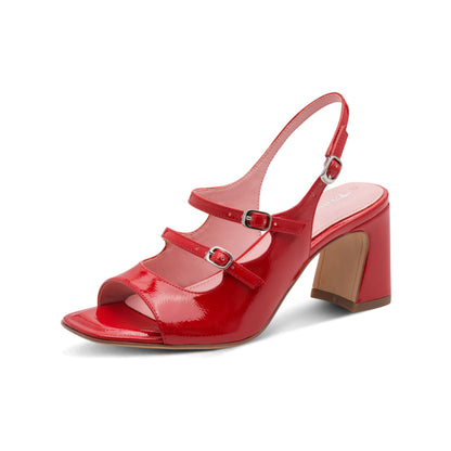 Tamaris Shania 3 Strap Patent Sandal 28323-46