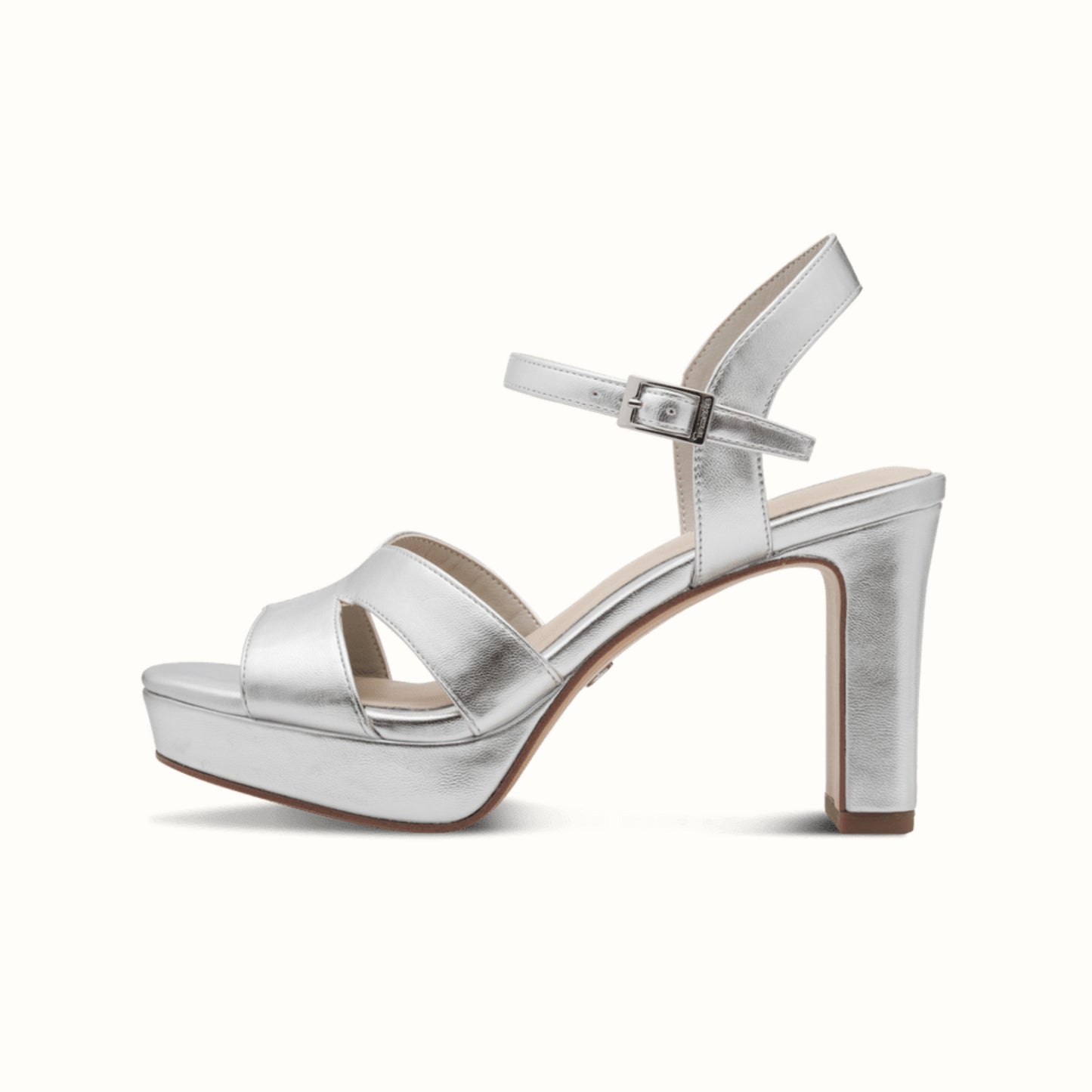 Tamaris High Heeled Sandal Silver 28349-42