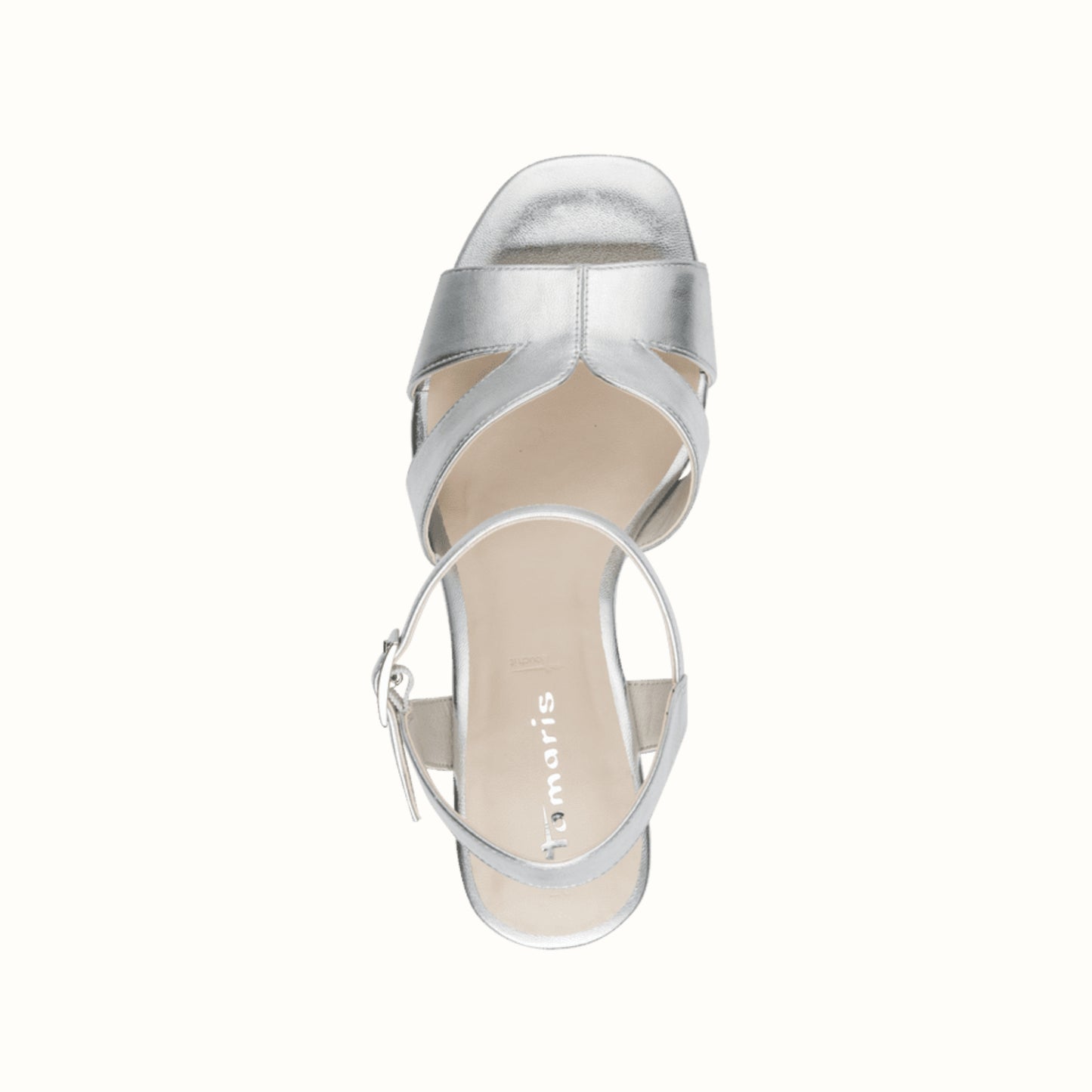 Tamaris High Heeled Sandal Silver 28349-42