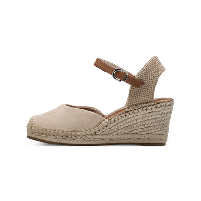 Tamaris Espadrille Wedge Sandal Beige 29610-42