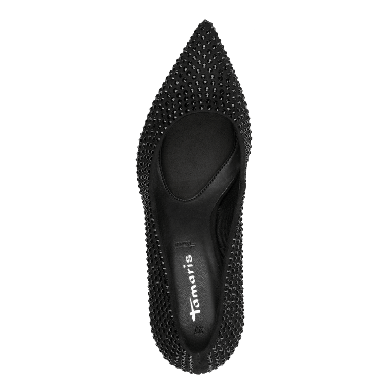 Tamaris Pointed Toe Jewelled High Heel Pump 22468