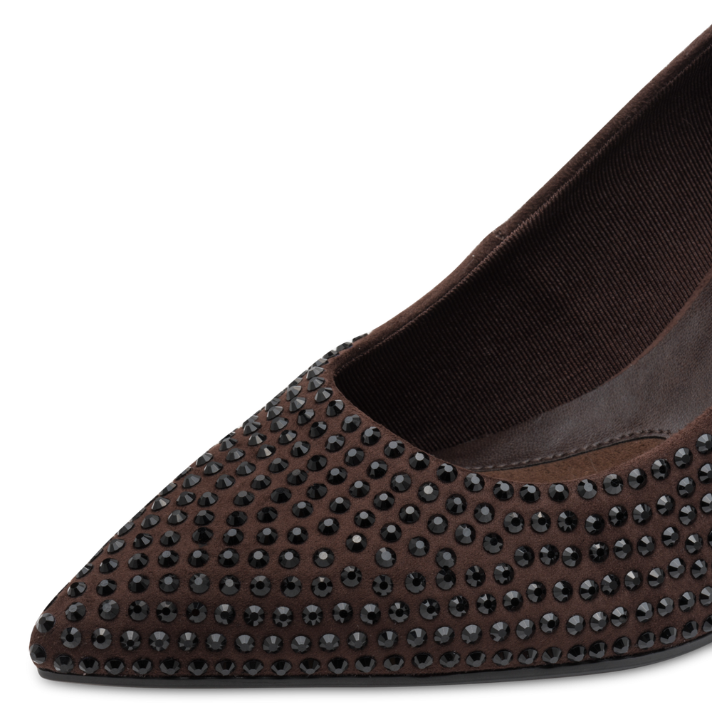 Tamaris Pointed Toe Jewelled High Heel Pump 22468
