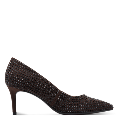 Tamaris Pointed Toe Jewelled High Heel Pump 22468
