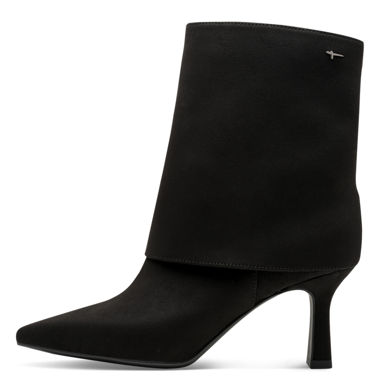 Tamaris Cuffed Suede High Heel Ankle Boot 25027