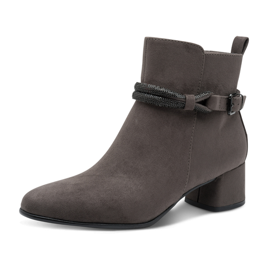 Marco Tozzi Ankle Boot Block Heel Suede 25399-43