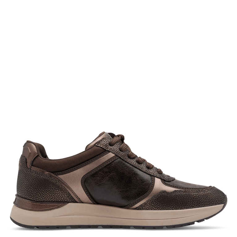 Tamaris Trainer Chocolate Brown Zipper 23734-37