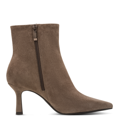 Tamaris Pointed Toe High Heeled Suede Leather Boot 25358