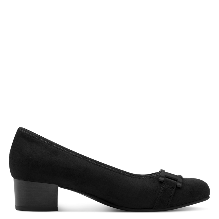 Jana Block Heel Court Shoe 22369-45